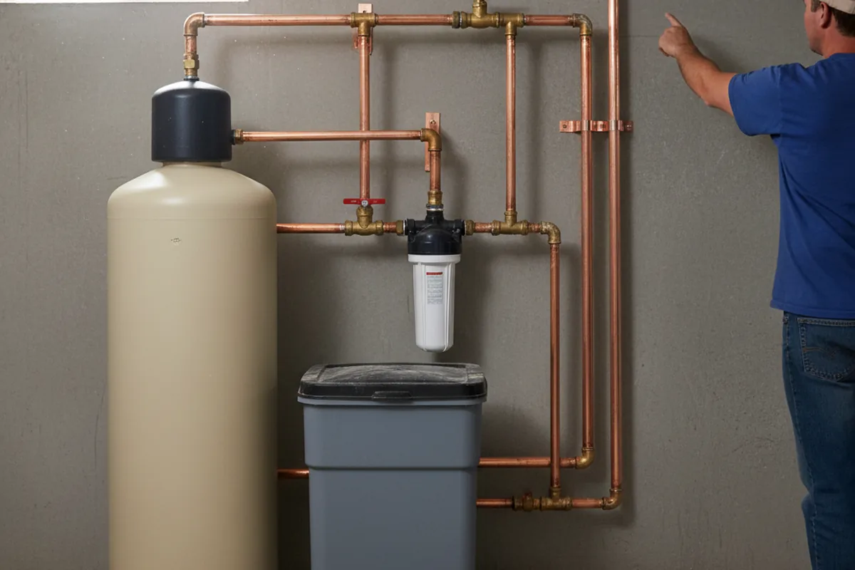 Whole-house water treatment system installed in Parchman